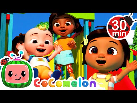 This is the Way - Playground Version | with Nina and JJ | Cocomelon Nursery Rhymes for Kids