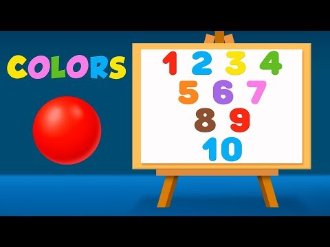 Learn Numbers with Color Surprise Balls - Numbers Collection for Children