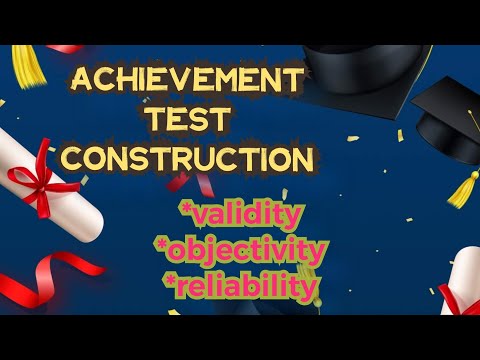 CONSTRUCTION OF ACHIEVEMENT TEST