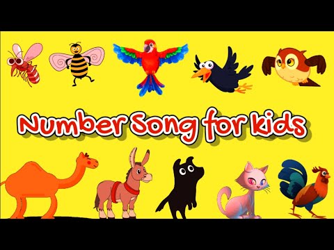 Numbers song for kids - Animals Sounds