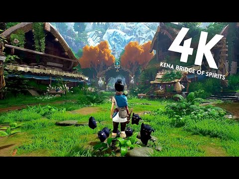 Kena Bridge of Spirits PS5 Gameplay 4K 60FPS