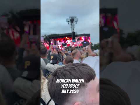 Morgan Wallen Hyde Park - July 2024 - You Proof #morganwallen #hydepark #bsthydepark