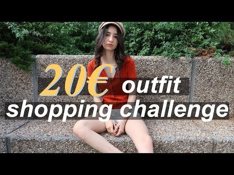 20€ SUMMER OUTFIT SHOPPING CHALLENGE |  aleely