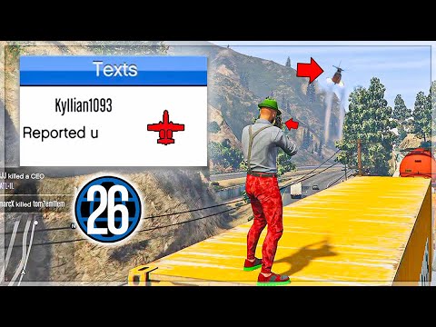 Can a Rank 26 Troll Griefers On The Train? Let’s find out!! GTA Online