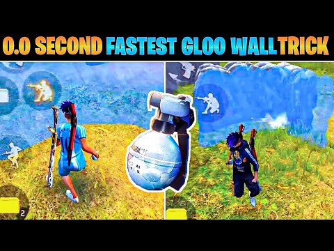 Fastest Gloo Wall Trick  10x Faster || Batter Than PC Player🔥