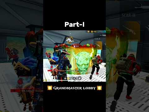 When you enter in grandmaster lobby|| third party fight #freefire #shorts