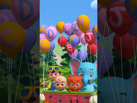 Learn ABCs Balloon Challenge 🎈! #cocomelon #shorts #kidslearning