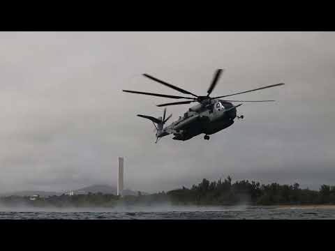 HELOCASTING with U.S. Marines at Kin Blue in Okinawa, Japan