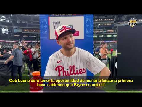 TREA TURNER HABLA SOBRE EL ÉXITO DE LOS PHILLIES Y RANGER SUÁREZ