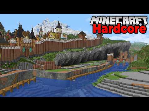 I'm Building a MASSIVE City in Hardcore Minecraft 1.21 survival