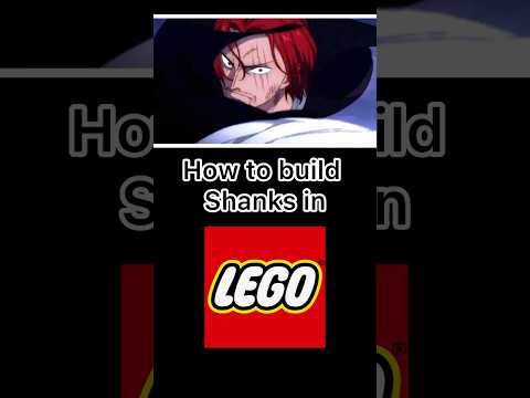 How to build Shanks from #onepiece in #lego ! #anime #shanks #otaku #2023 #wanoarc