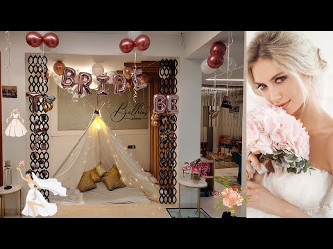 BRIDE TO BE | Bride to be party ideas | Bride to be decoration ideas | DIY | BALLOON DECORATIPON |