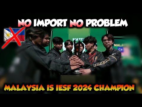 EZ SERVER VS BORING SERVER CLASHED, BUT MALAYSIA DID IT THEY WON IESF 2024. . .😲