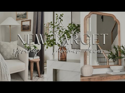 NEW HOME DECOR AT TARGET Summer home decor shop with me 2024