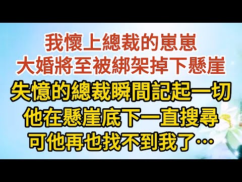 《我想離婚》第10集：我懷上總裁的崽崽，大婚將至被綁架掉下懸崖，失憶的總裁瞬間記起一切，他在懸崖底下一直搜尋，可他再也找不到我了……#戀愛#婚姻#情感 #愛情#甜寵#故事#小說#霸總