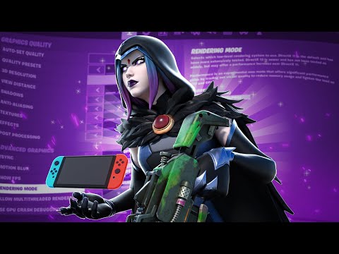 Best Nintendo Switch Fortnite Settings For Chapter 2 Season 6 !