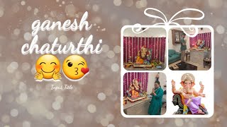 Lovely festival of Ganesh's arrival 🎉May Lord Ganesha bless us with wisdom and prosperity