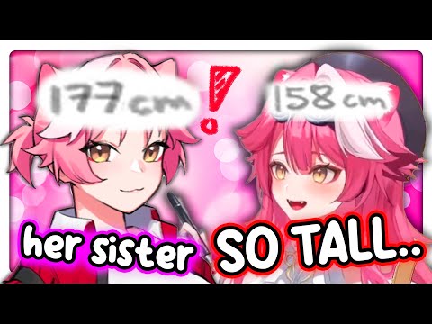 Raora Jealous of her Sister's Height..