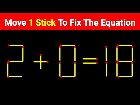 If you are genius solve this || Matchstick puzzle || Ep : 52