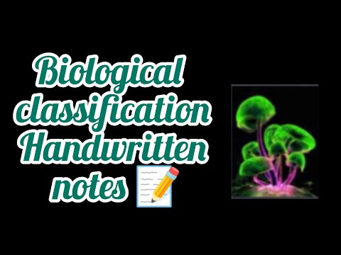 BIOLOGICAL CLASSIFICATION handwritten notes 📝🩺 #neet2025