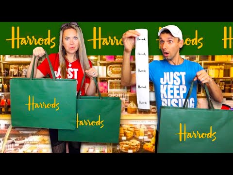 Can we BUY our WEEKLY FOOD SHOP at HARRODS for £30? Grocery haul