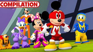 Mickey Mouse Funhouse Best Moments 😊 | 90 Minute Compilation | Season 2 | @disneyjr