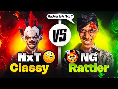 Classy👽Vs Rattler🔥 I Made Classy FF Angry👽Ng Rattler Vs Nxt Classy ? 💀 -Free Fire