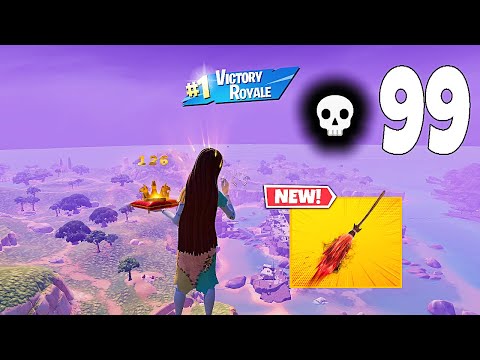 99 Elimination Solo Vs Squads "Zero Build" Gameplay Wins (Fortnite chapter 5 PC)