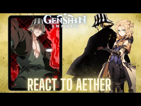 Genshin impact react to Aether as urahara kisuke | ichigo kurosaki | Gacha life 2 | bleach