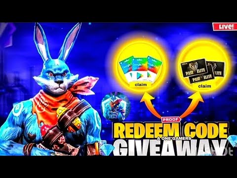 Redeem Code Giveaway ☺️ || Free Fire Video # Live 🔴 #ViralVideo #Free Fire # 100k View Thanks 🙏👍