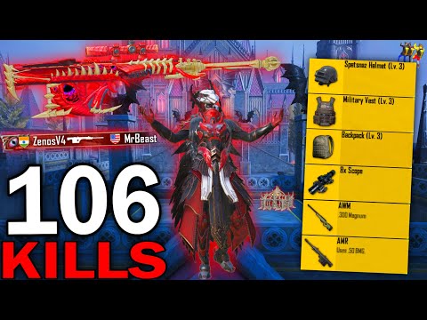 106 KILLS!😍 NEW BEST LOOT GAMEPLAY with Blood Raven X-SUIT 🔥SAMSUNG,A7,A8,J4,J5,J6,J7,J2,J3,XS,A3,A4