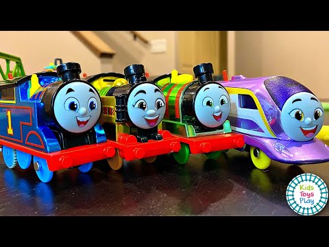 All Engines GO! Multicolor Thomas, Percy, Nia, and Kana!