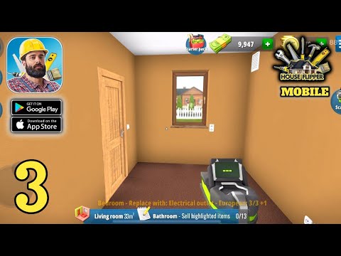 House Flipper: Home Design Gameplay (Android,IOS) Part 3