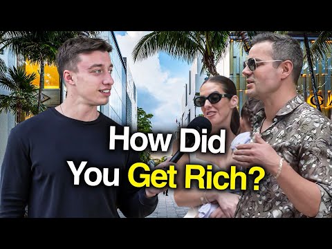 Asking Miami Luxury Shoppers How They Got Rich