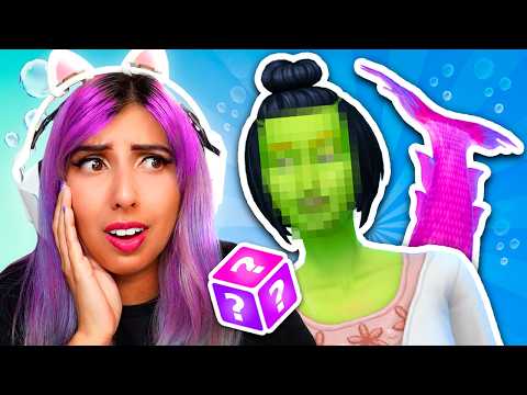 MERMAID RANDOM GENETICS CHALLENGE! 🧜🏻‍♀️ (LUCKY OR FAIL?) The Sims 4