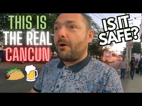 This is the REAL CANCUN. Is it SAFE? | Tacos, Beer & Locals in Downtown Cancun (El Verdadero Cancún)