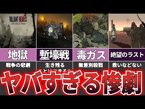 【ゆっくり解説】リアルすぎる戦争の悲劇『バリアントハートザグレイトウォー』【鬱ゲー】