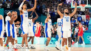 France holds off Germany on strength of raucous Paris crowd to make Olympic final | NBC Sports