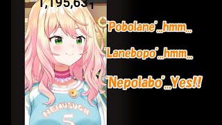 [Hololive] Nene talks about how they named Nepolabo.  [Eng sub]