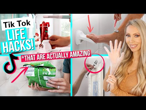 14 LIFE HACKS I LEARNED FROM TIK TOK *that are actually amazing!