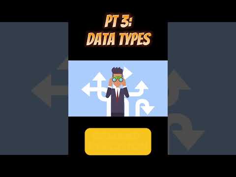 PART 3: Coding & Software Engineering 101: Data Types #datatypes #coding #stemlearning