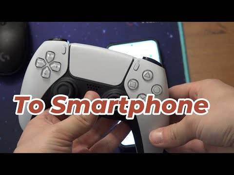 How to connect PS5 controller to smartphone