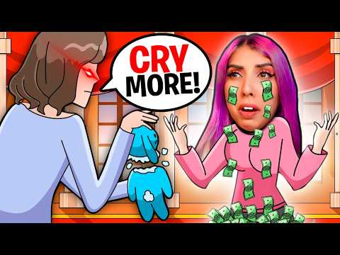 I CRY Tears of MONEY, My Parents Force Me To (TRUE Story Animation)