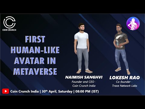 First Human-like Avatar in Metaverse by Trace Network