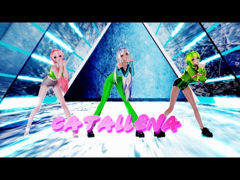 ≡MMD≡ HakuxLukaxGumi - Catallena [4KUHD60FPS]