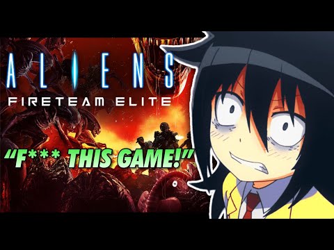 She Got Scared Playing Alien Fireteam elite