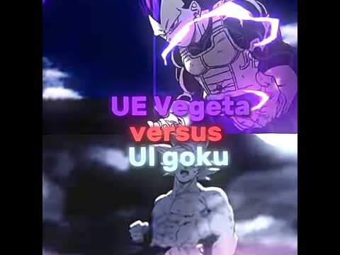 UI Goku vs UE Vegeta || #vegeta #goku #dbz #fypシ゚viral