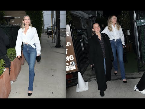 Jennifer Meyer And Boyfriend Geoffrey Ogunlesi Along With Sara Foster Dine Out At Giorgio Baldi!