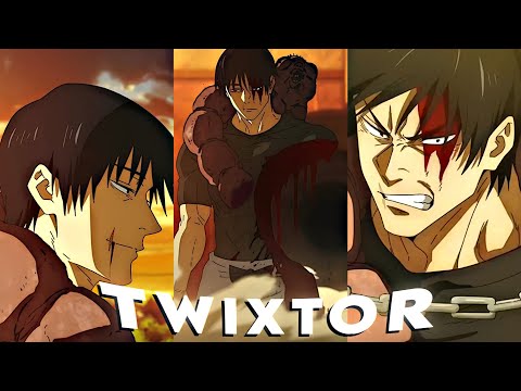 Toji's Death Twixtor Clips For Editing - With/Without RSMB (Jujutsu Kaisen Season 2)