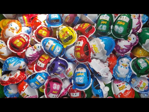 Racing joy Kinder eggs enjoy ✨🏎️ || chocolate unboxing || ASMR candies unboxing